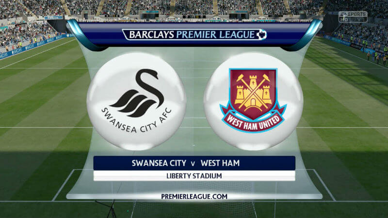 Swansea City vs West Ham - Futebol com Valor