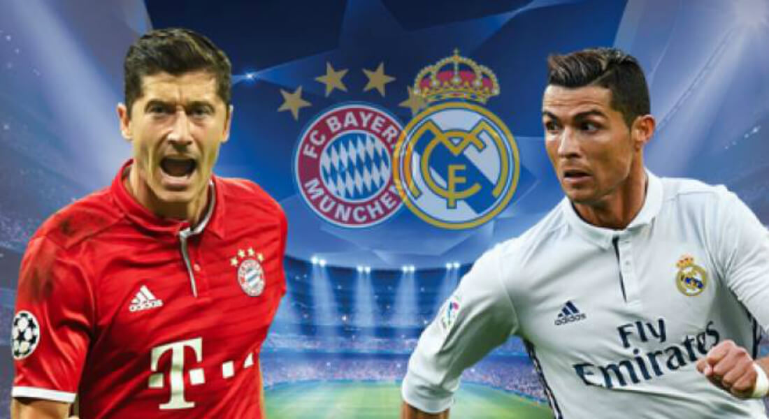 Bayern vs Real Madrid • O sorteio voltou a cruzar os dois favoritos a vencer a liga dos campeões, nesta edição. Bayern e Real Madrid têm sido, invariavelmente, ano após ano, dois dos maiores candidatos à conquista da Liga dos Campeões. O Bayern o é um crónico campeão da Bundesliga, o nosso prognóstico é o seguinte...
