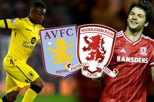 Aston Villa vs Middlesbrough
