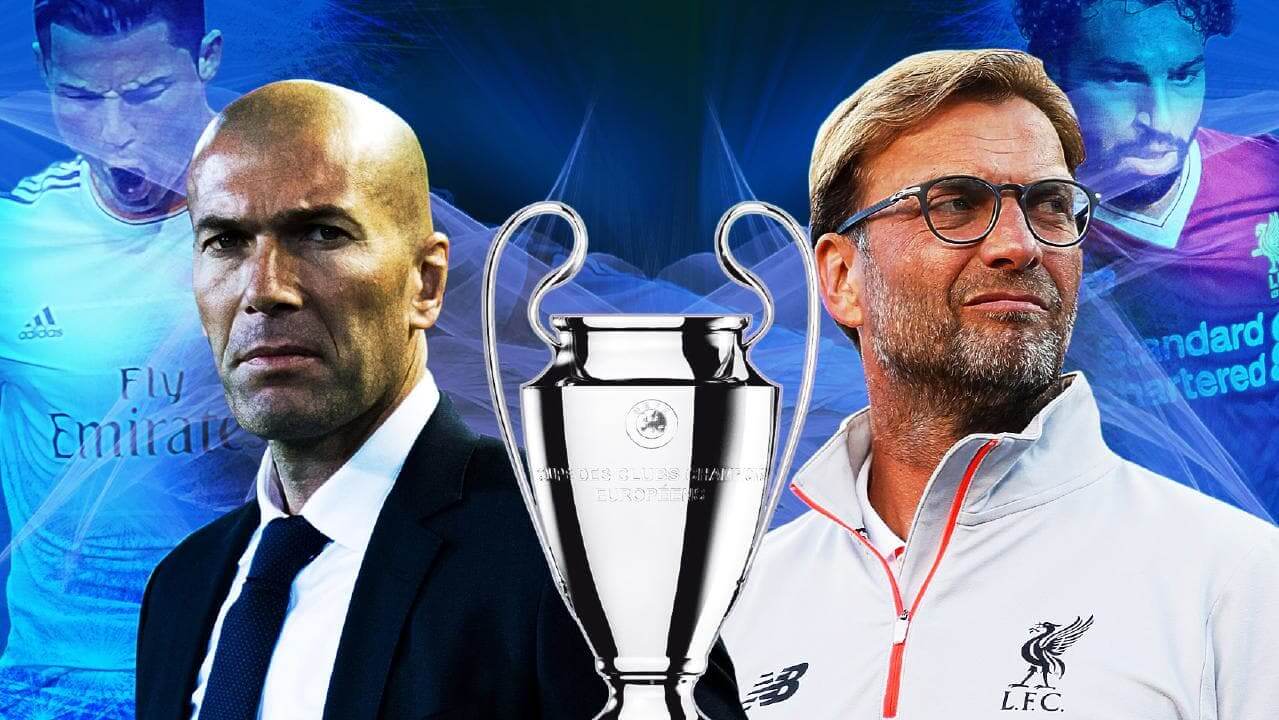 Real Madrid vs Liverpool • A Liga dos Campeões é a competição mais prestigiante a nível de clubes, em toda a Europa, e este ano voltamos a ter um cliente habitual - o Real Madrid. O Real Madrid foi o vencedor das últimas duas edições, procurando assim o "tri" e recebe o Liverpool... o nosso prognóstico é...