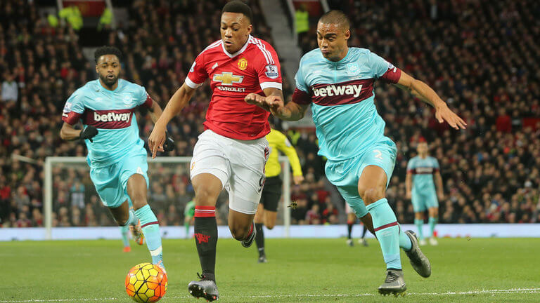West Ham vs Manchester United • A duas jornadas do final, o West Ham tem a manutenção garantida. O Manchester United já conquistou o acesso à Liga dos Campeões, mas o 2º lugar ainda não está garantido. O Tottenham pode ainda igualar os red devils, no caso de somarem duas vitórias e o Manchester United...