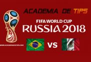 Prognóstico Brasil vs México - O Brasil empatou o primeiro jogo e venceu os dois seguintes.O México venceu os dois primeiros jogos e perdeu o 3º. O México