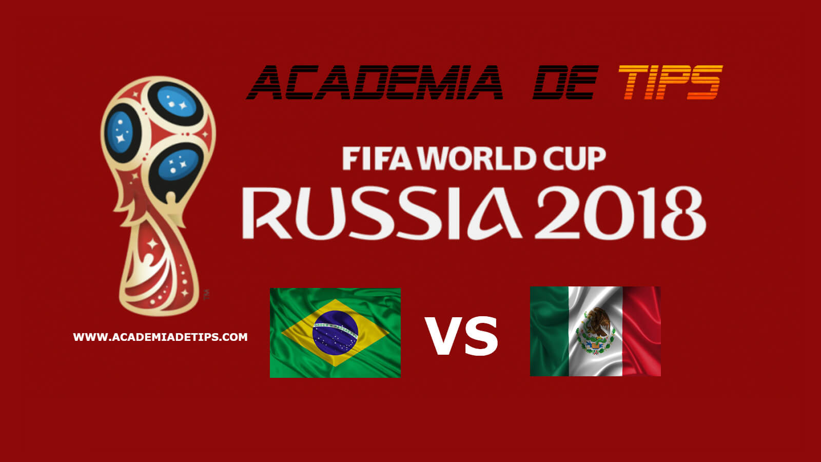 Prognóstico Brasil vs México - O Brasil empatou o primeiro jogo e venceu os dois seguintes.O México venceu os dois primeiros jogos e perdeu o 3º. O México