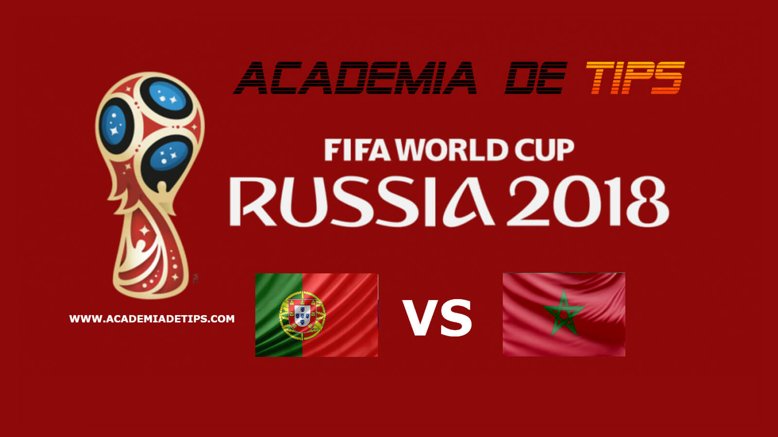 Prognóstico Portugal vs Marrocos - Mundial FIFA 2018 • O empate de Portugal foi melhor que a exibição, sendo Cristiano Ronaldo, o "salvador da pátria"