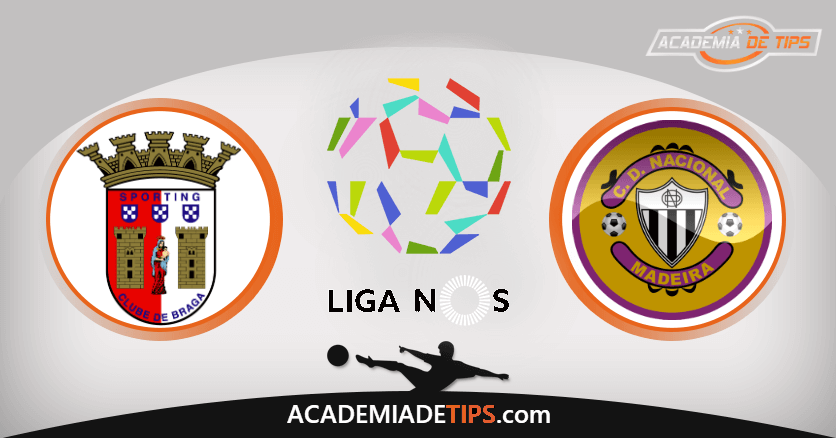Braga vs Nacional - Liga NOS Múltipla Gratuita - Apostas Online
