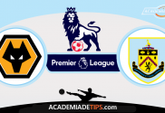 Wolverhampton x Burnley - Prognóstico - Premier League - Apostas Online