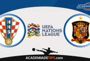 Croácia x Espanha, Prognóstico, Analise e Apostas - UEFA Liga das Nações