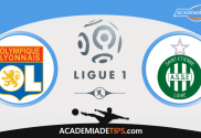 Lyon x St. Étienne, Prognóstico, Analise e Apostas - Ligue 1