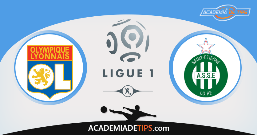 Lyon x St. Étienne, Prognóstico, Analise e Apostas - Ligue 1