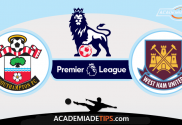Southampton vs West Ham, Prognóstico, Analise e Apostas - Premier League