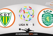 Tondela x Sporting, Prognóstico, Analise e Apostas Online - Liga NOS