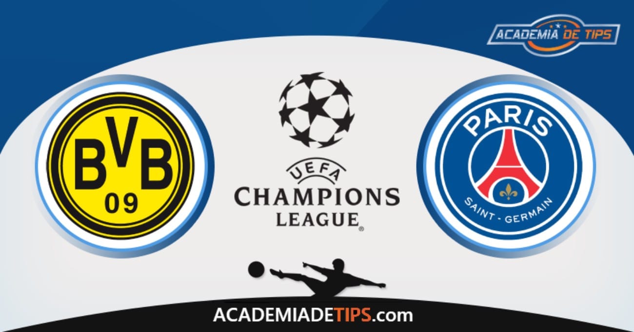 Dortmund x PSG, Prognóstico, Analise e Palpites de Apostas – Champions