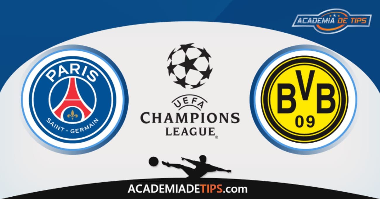 PSG x Dortmund, Prognóstico, Analise e Palpites de Apostas – Champions League