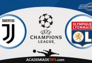 Juventus vs Lyon, Prognóstico, Analise e Palpites de Apostas – Champions League