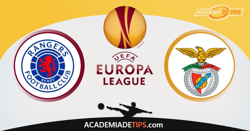 Rangers x Benfica, Prognóstico, Análise e Palpites de Apostas - Liga Europa