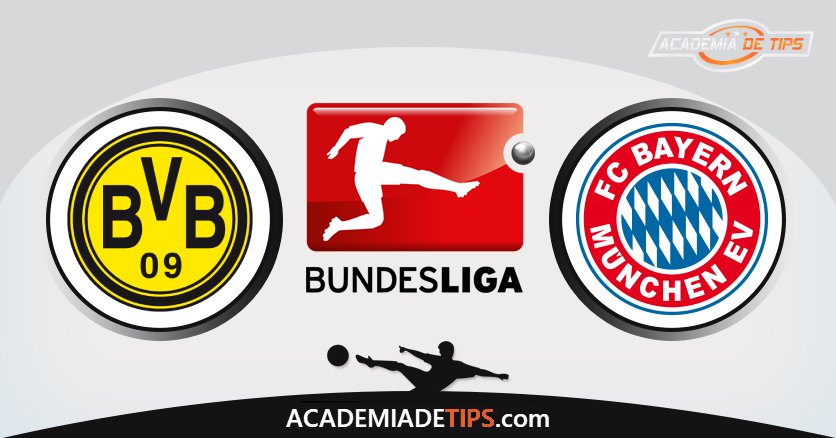 Dortmund vs Bayern, Prognóstico, Análise, Apostas e Tips Sugeridas