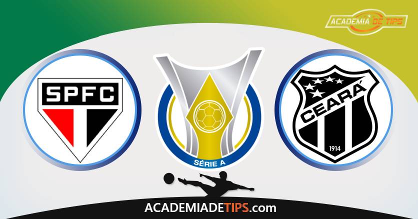 São Paulo vs Ceará, Prognóstico, Análise, Apostas e Tips Sugeridas