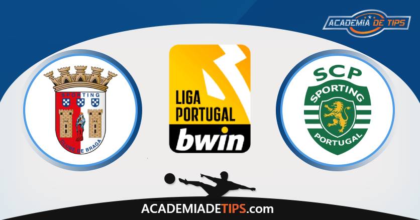 Braga vs Sporting, Prognóstico, Análise, Apostas e Tips Sugeridas