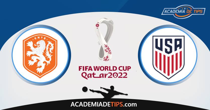Países Baixos vs EUA, Prognóstico, Análise, Apostas e Tips Sugeridas