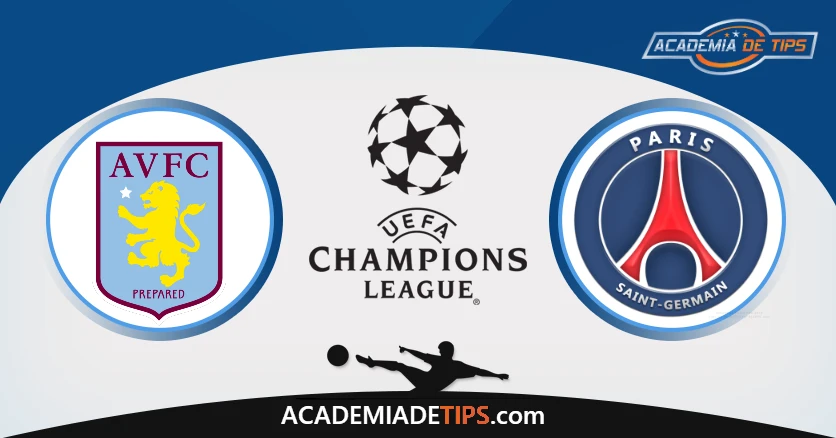 Aston Villa vs PSG Prognóstico Analise e Apostas