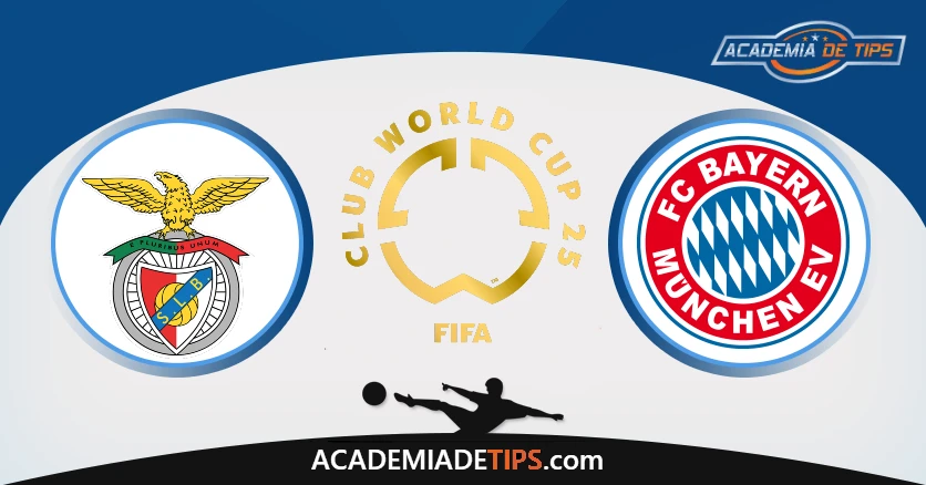 Benfica x Bayern Prognóstico e Odds – Mundial de Clubes