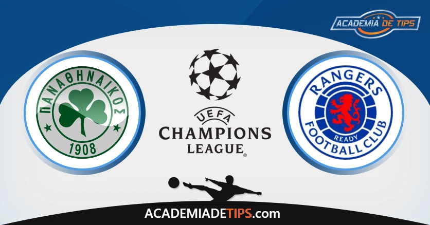 Prognóstico Panathinaikos vs Rangers - Champions League