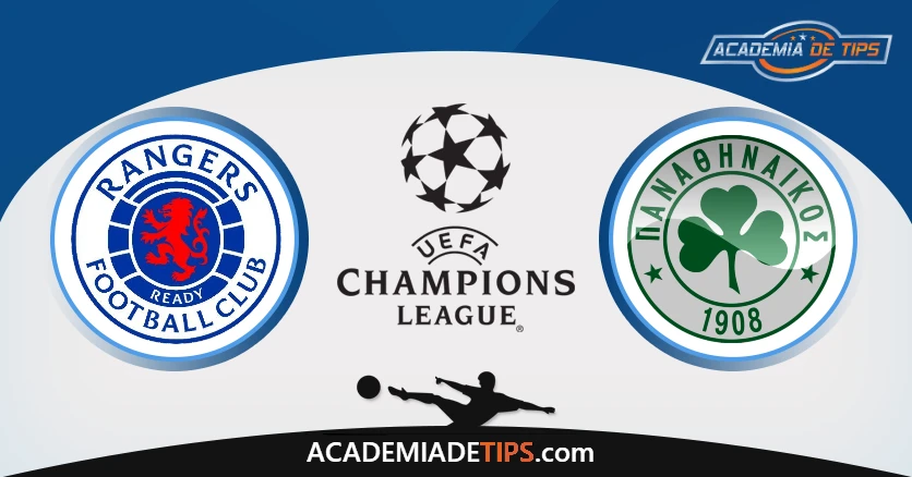 Rangers vs Panathinaikos Prognóstico - Pré-eliminatória UCL