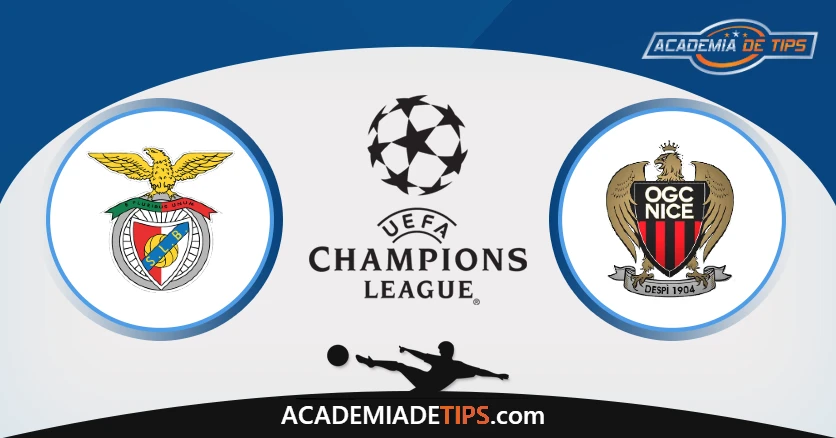 Prognóstico Benfica vs Nice - Análise da Liga dos Campeões