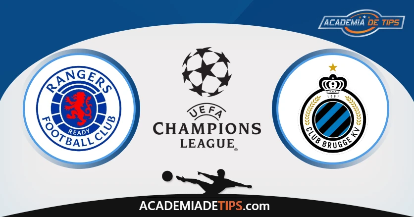 Prognóstico Rangers vs Club Brugge - Liga Dos Campeões